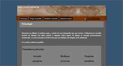 Desktop Screenshot of dibujoscarbon.com